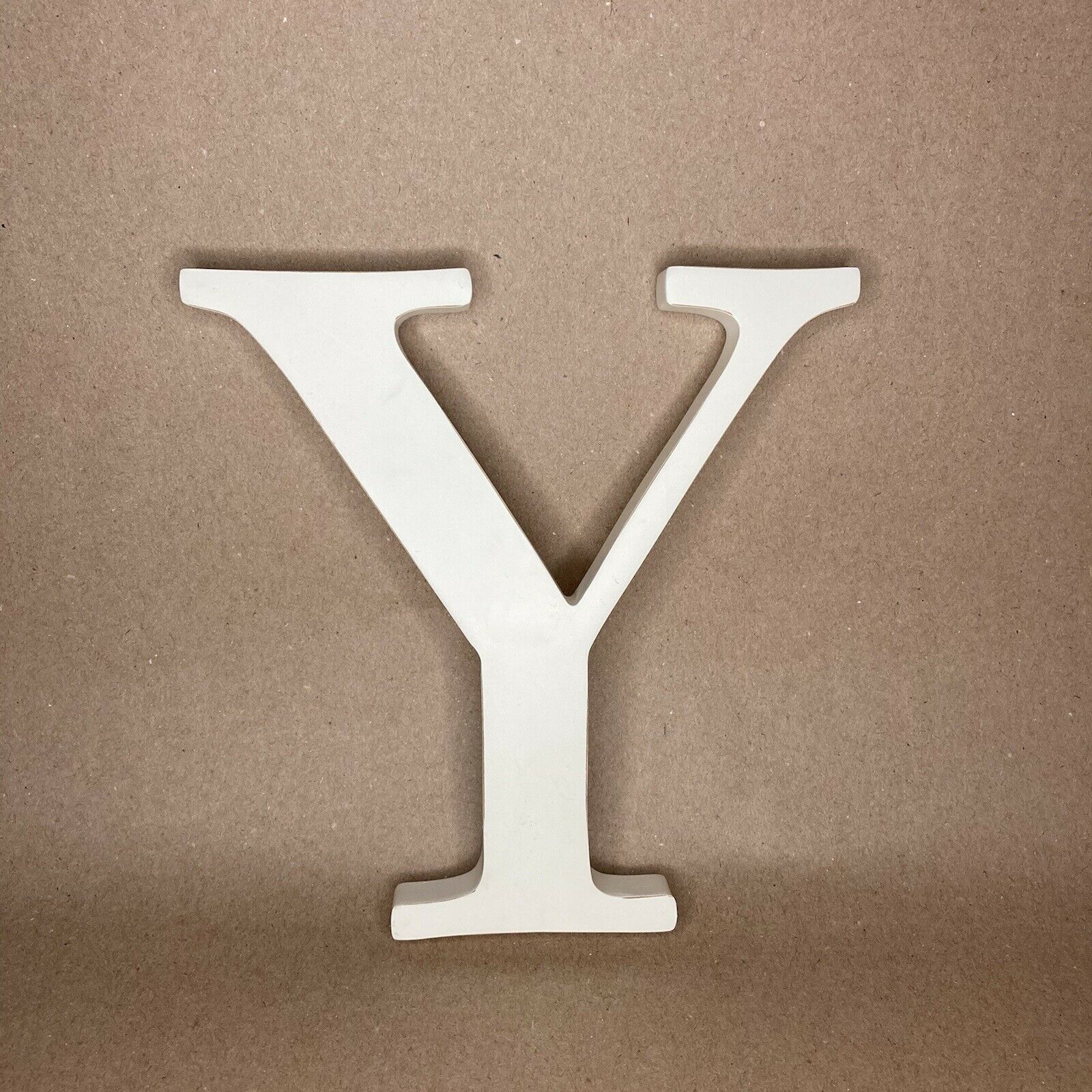Pottery Barn Kids Oversized Wall Uppercase Letter 8” White “y” 4334033 Initial