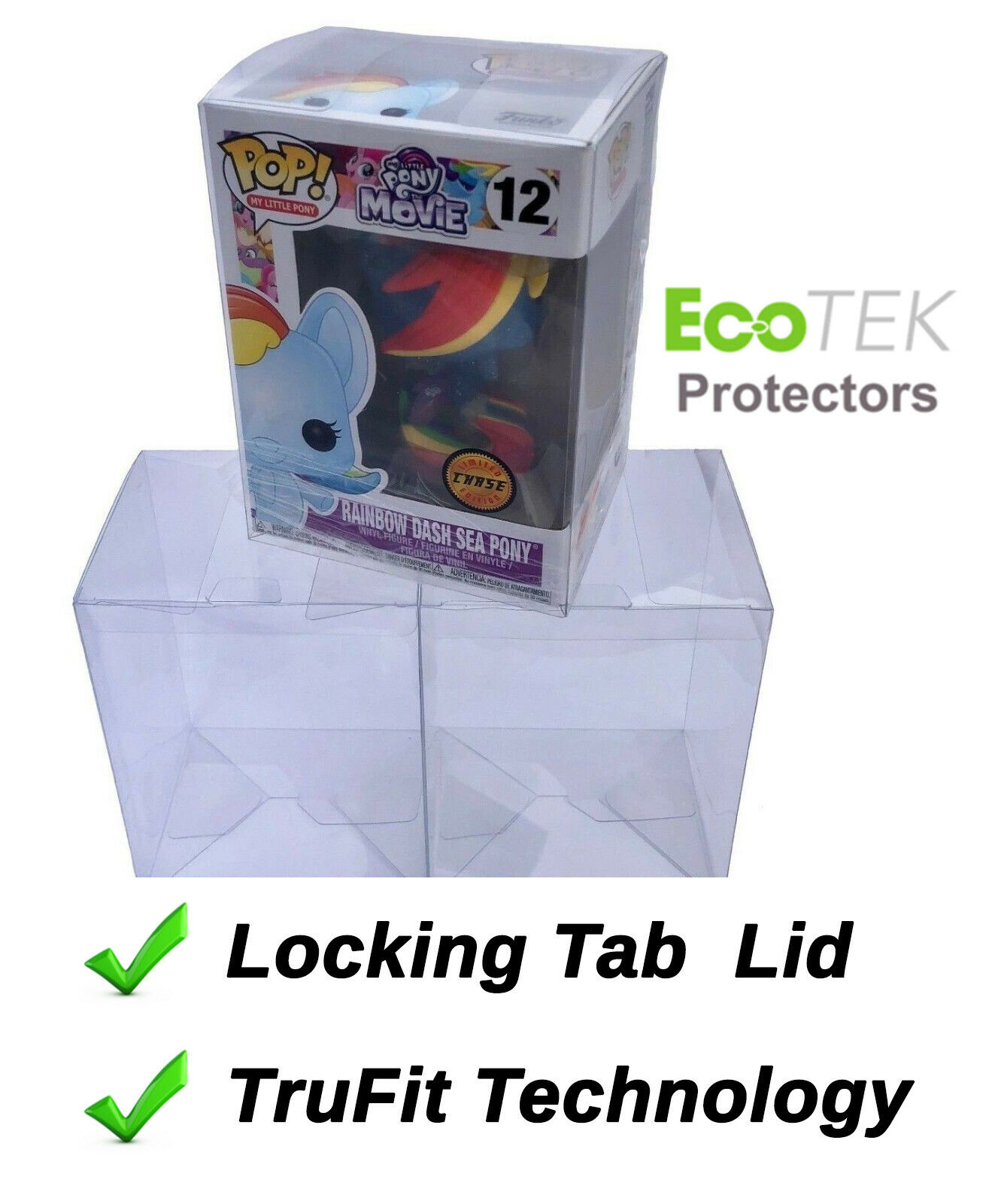 Lot 5 20 50 100 Collectibles Funko Pop Protector Case For 4" Inch Vinyl Figures